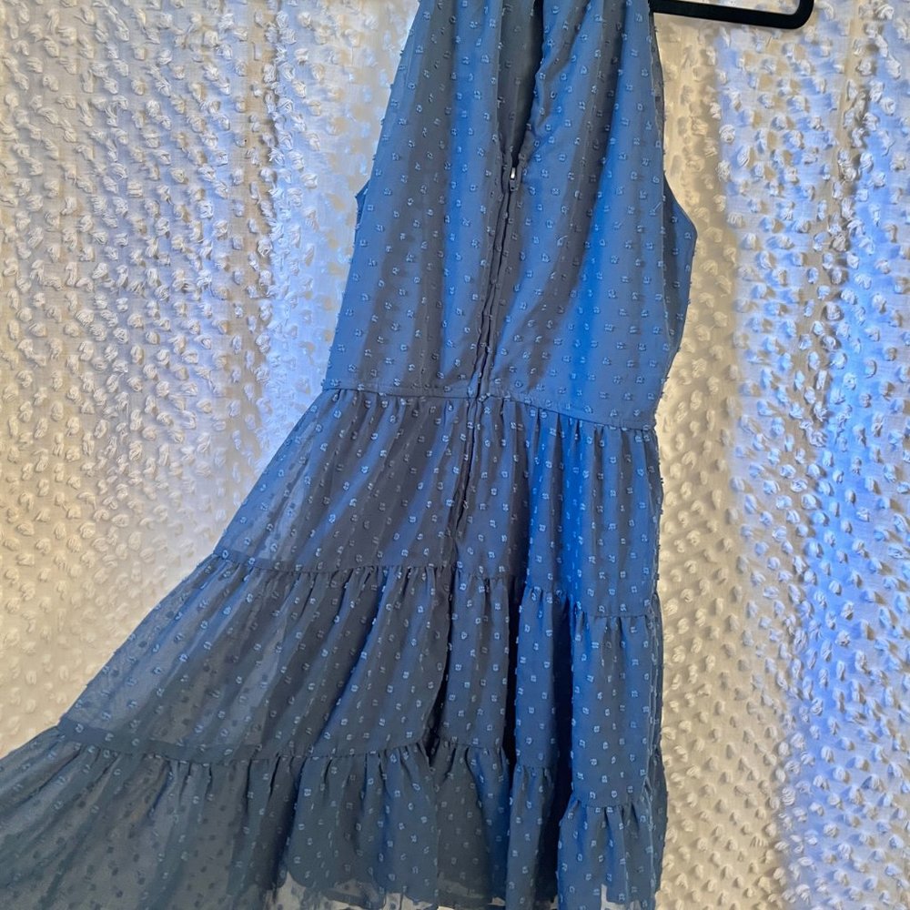 Blue Ruffle Dress - Picture 7 of 7